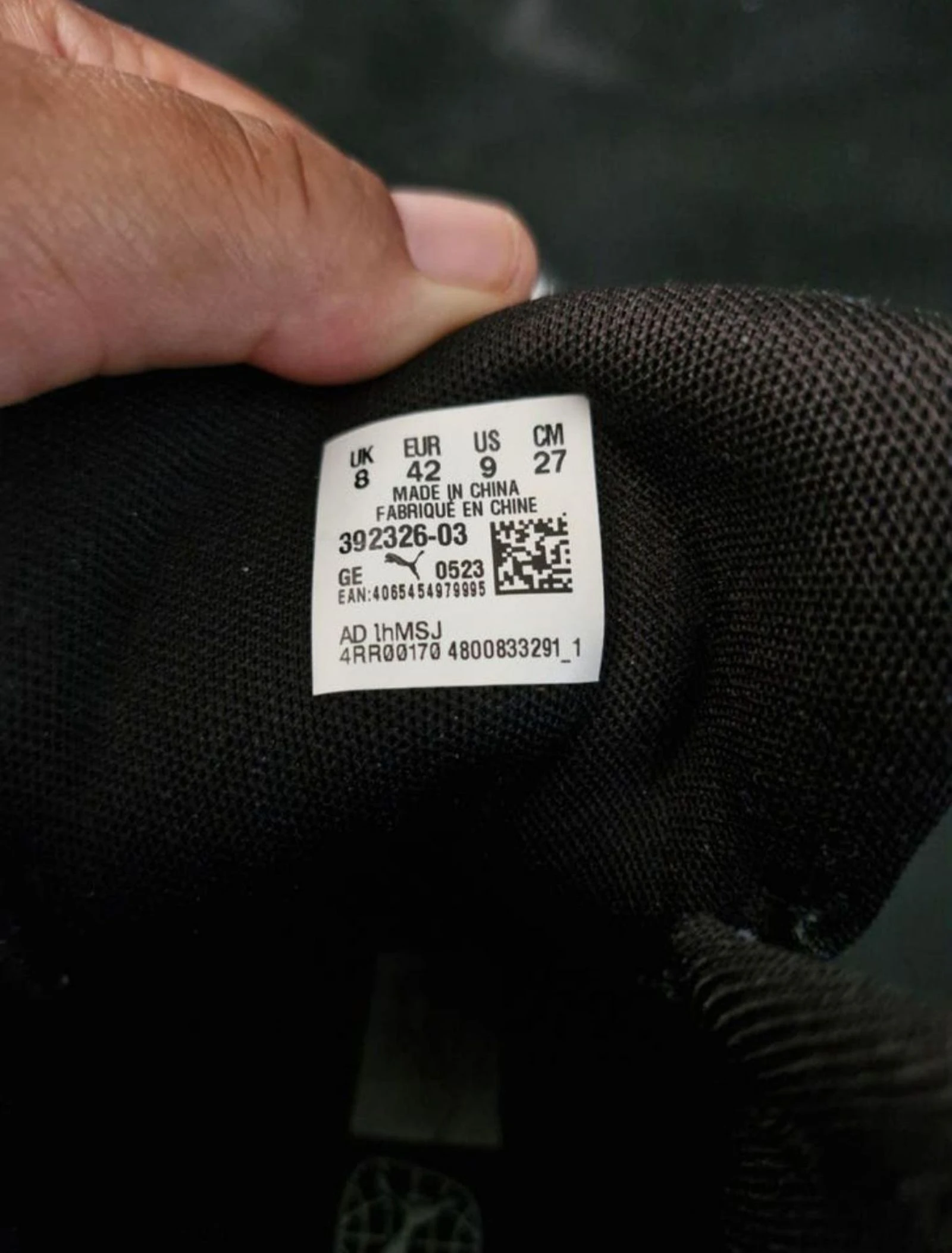 Puma Rebound Joy Sneakers - Black, White, Grey – photo 10